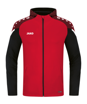 JAKO Performance Kapuzenjacke Kids Rot F101 - rot