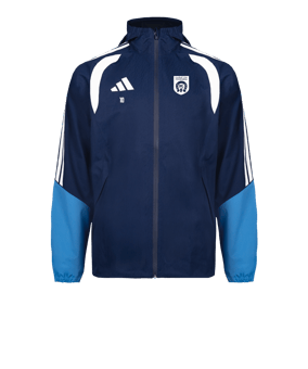 adidas Tiro 26 Veste de pluie Bleu Foncé 