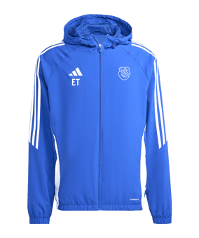 adidas Tiro 24 Windbreaker Blau