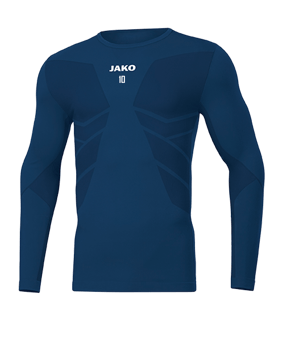JAKO Comfort 2.0 langarm Blau F09