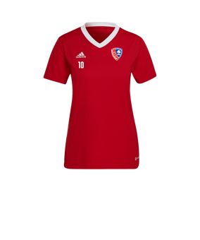 adidas Entrada 22 Trikot Damen Rot Weiss