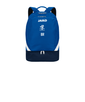 JAKO Iconic Rucksack mit Bodenfach Blau F403