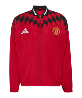 adidas Manchester United Stadium Jacke Rot - rot