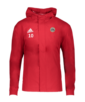 adidas Entrada 22 Allwetterjacke Rot