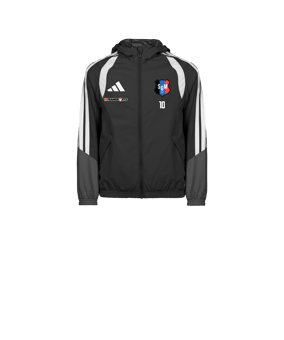 adidas Tiro 26 Regenjacke Kids Schwarz