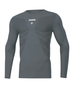 JAKO Comfort 2.0 langarm Grau F40