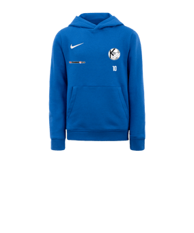 Nike Park 20 Fleece Hoody Kids Blau Weiss F463