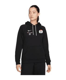 Nike Park 20 Fleece Hoody Damen Schwarz Weiss F010