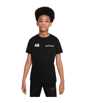 Nike Park 20 T-Shirt Kids Schwarz Weiss F010