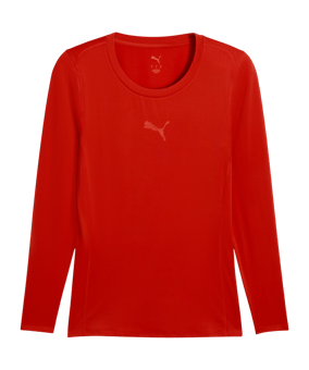 PUMA teamLIGA26 Baselayer LS T-Shirt Rot F01 - rot