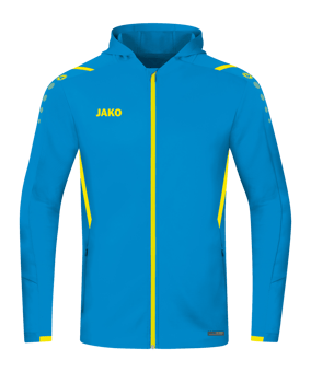 JAKO Challenge Trainingsjacke Kids Blau Gelb F443 - blau