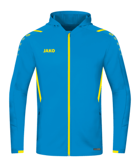 JAKO Challenge Trainingsjacke Kids Blau Gelb F443 - blau