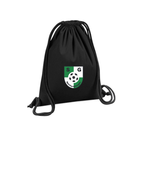 Merch Organic Premium Cotton Gymsack Black | #logo4c