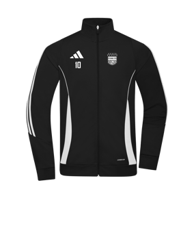 adidas Tiro 24 Trainingsjacke Schwarz Weiss