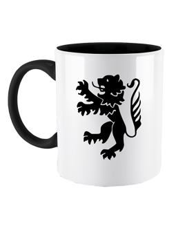 Tvbrs Tasse Loewe Schwarz - schwarz