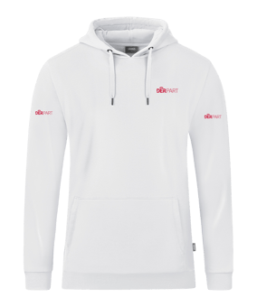 JAKO Organic Kapuzensweat Weiss F000 