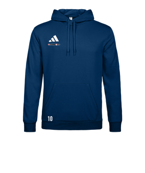adidas Entrada 26 Hoody Dunkelblau