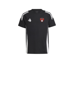 adidas Tiro 24 T-Shirt Kids Schwarz Weiss