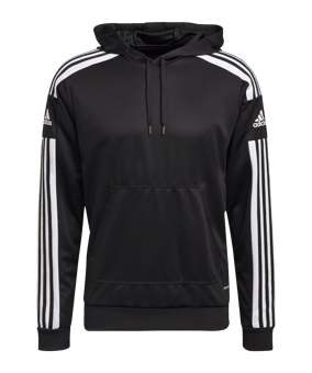 adidas Squadra 21 Hoody Zwart Wit - zwart