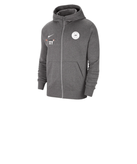 Nike Park 20 Fleece Kapuzenjacke Kids Grau F071