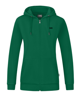 JAKO Organic Kapuzenjacke Damen Grün F260