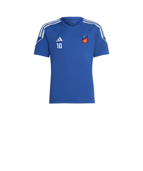 adidas Tiro 23 Trikot Kids Blau Weiss