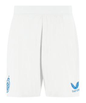 Castore FC Brügge Short Auswärts 2025/2026 Weiß F123 - weiss