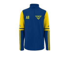 adidas Squadra 25 HalfZip Trainingsjacke Kids Blau