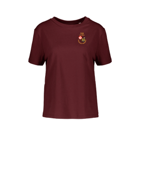 Merch Muser T-Shirt Women Burgundy FC244