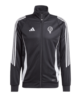 adidas Tiro 24 Trainingsjacke Schwarz Weiss