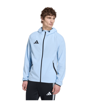adidas Tiro Travel Windjacke Blau - blau