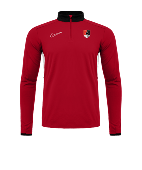 Sweat 1/4 zip homme Academy 25 Nike rouge