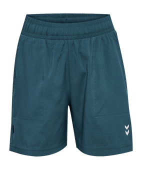 Hummel Pulse Workout Short Kids Blau F7280 - blau