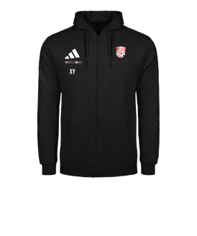 adidas Entrada 26 Kapuzenjacke Schwarz