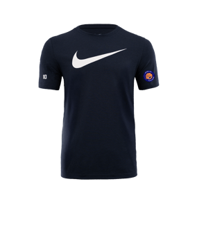 T-shirt Nike Park 20 Swoosh bleu F451 