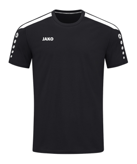 JAKO Power T-Shirt Damen Schwarz Weiss F800 - schwarz