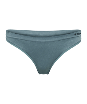 Hummel Juno Seamless Thong Underwear Shorts Damen Grau F2540 - grau