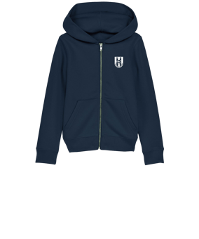 Merch Mini Cultivator 2.0 Zip-Hoodie Kids French Navy | #justlogo1c