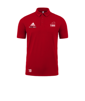 adidas Entrada 22 Poloshirt Rot