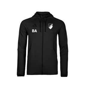adidas Tiro Travel Hoody Schwarz