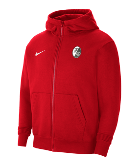 Nike SC Freiburg Sweatjacke Kids Rot F657 - rot