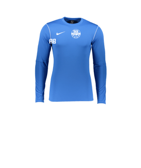 Nike Park 20 Sweatshirt Kids Blau Weiss F463