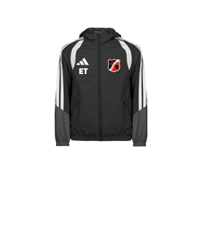 adidas Tiro 26 Regenjacke Kids Schwarz