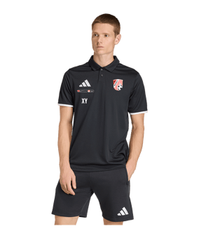 adidas Entrada 26 Polo Schwarz