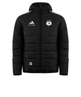 adidas Tiro 24 Winterjacke Schwarz Weiss
