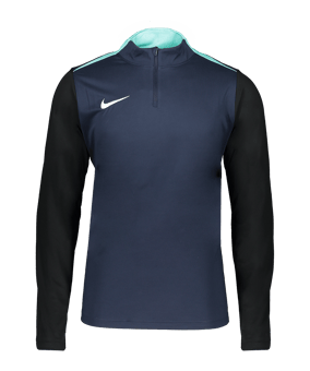 Nike Academy Pro 24 Drill Top Blau Schwarz F453 - blau