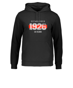 Merch Drummer 2.0 Hoody Black | #established + neckprint