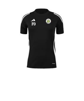 adidas Tiro 24 Trikot Damen Schwarz Weiss