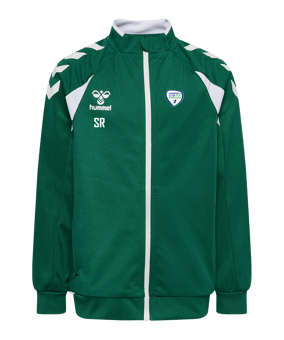 hummel Core 2.0 Track Zip Jacke Kids Grün F6131