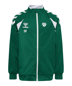 hummel Core 2.0 Track Zip Jacke Kids Grün F6131